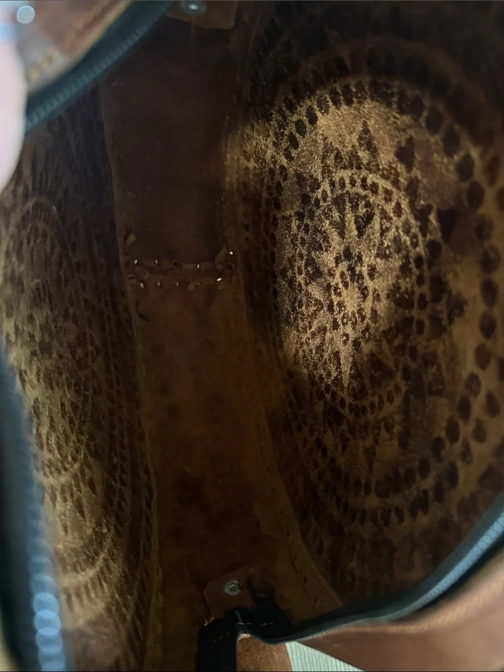 Hand Tooled Large Leather Bag Handmade!!!